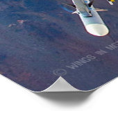 F-16C-KAMPFFAKTOR POSTER (Ecke)