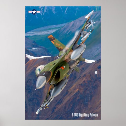 F-16C-KAMPFFAKTOR POSTER (Vorne)
