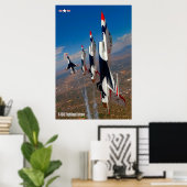 F-16C-KAMPFFAKTOR POSTER (Heimbüro)