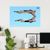 F-16C-KAMPFFAKTOR POSTER (Heimbüro)