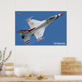F-16C-KAMPFFAKTOR POSTER (Küche)