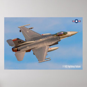 F-16C-KAMPFFAKTOR POSTER