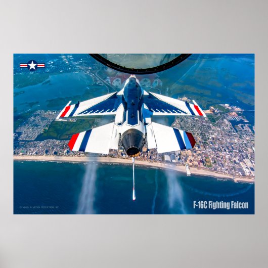 F-16C-KAMPFFAKTOR POSTER (Vorne)