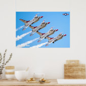 F-16C-KAMPFFAKTOR POSTER (Küche)