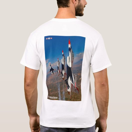 F-16C-KAMPFFAKTOR T-Shirt (Rückseite)