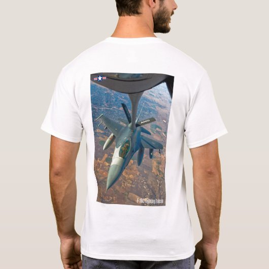 F-16C-KAMPFFAKTOR T-Shirt (Rückseite)