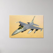 F-16C-KAMPFFALCON 32x48 Leinwanddruck (Vorderseite)