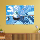 F-16C-KAMPFFALCON 40x60 Leinwanddruck (Insitu (Wohnzimmer))