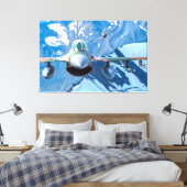 F-16C-KAMPFFALCON 40x60 Leinwanddruck (Insitu (Schlafzimmer))