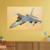 F-16C-KAMPFFALCON 40x60 Leinwanddruck (Insitu (Wohnzimmer))