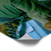 F-16C KAMPFFALKE POSTER (Ecke)