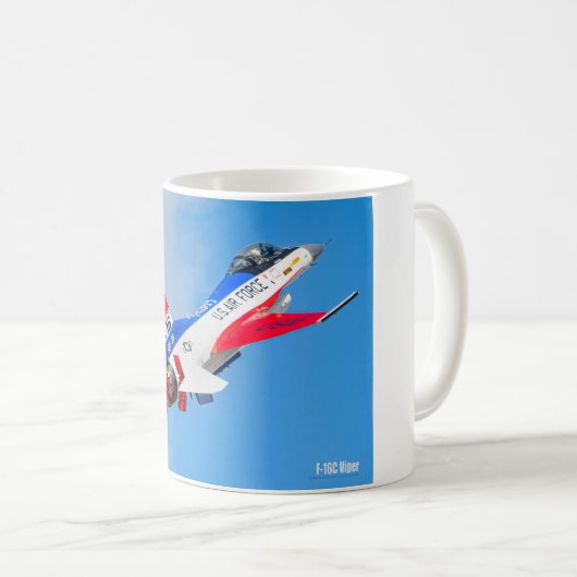 F-16C VIPER KAFFEETASSE (VorderseiteRechts)