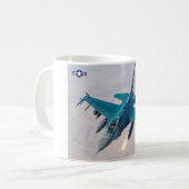 F-16C VIPER KAFFEETASSE (Vorderseite Links)