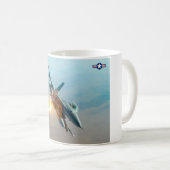 F-16C VIPER KAFFEETASSE (VorderseiteRechts)