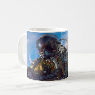 F-16D FALCON-Pilot-Tasse Kaffeetasse