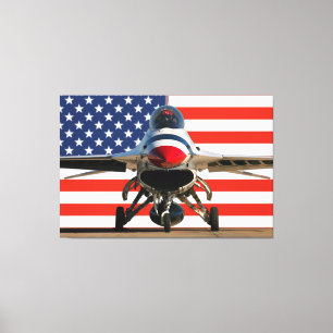 F-16D-KAMPFFALCON 40x60 Leinwanddruck