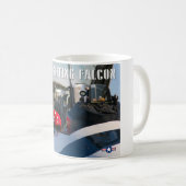 F-16D-KAMPFFALCON KAFFEETASSE (VorderseiteRechts)