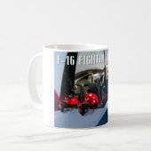 F-16D-KAMPFFALCON KAFFEETASSE (Vorderseite Links)