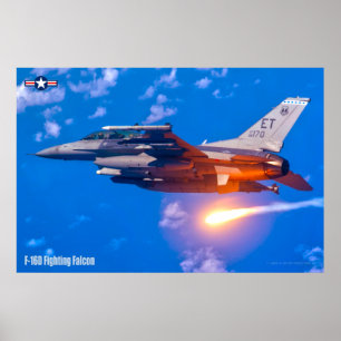 F-16D-KAMPFFALCON POSTER