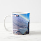 F-16D KÄMPFUNG FALCON Kämpfe an! Mug Kaffeetasse (Links)