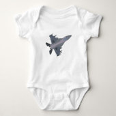F-18 Hornet Baby Strampler (Vorderseite)
