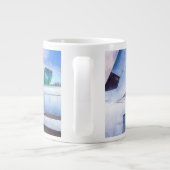 F-18-HORNET-KAMPFJET einfach Jumbo-Tasse (Rückseite)