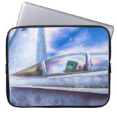 F-18-HORNET-KAMPFJET einfach Laptopschutzhülle (Vorderseite)