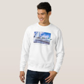 F-18-HORNET-KAMPFJET einfach Sweatshirt (Vorne ganz)