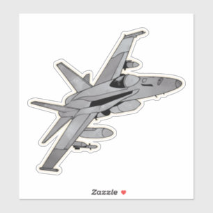 F-18 Hornet, Mehrzweck-Kampfjets Aufkleber