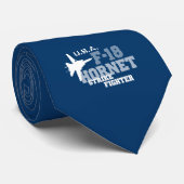 F-18 Hornet - Strike Fighter Krawatte (Gerollt)