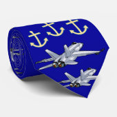 F-18 Hornet Tie Krawatte (Gerollt)