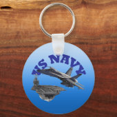 F 18 Hornet und der US Truman Schlüsselanhänger (Vorderseite)