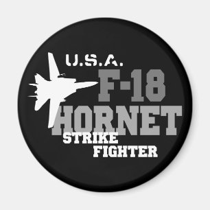 F-18 Hornisse - Streik-Kämpfer Magnet