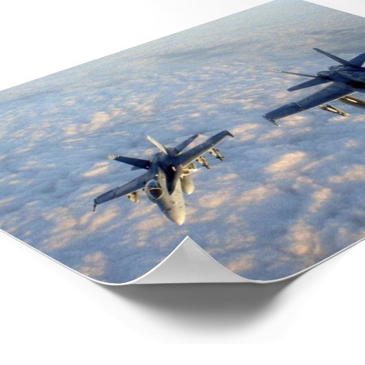 F-18 POSTER (Ecke)