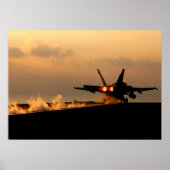 F-18-Poster Poster (Vorne)