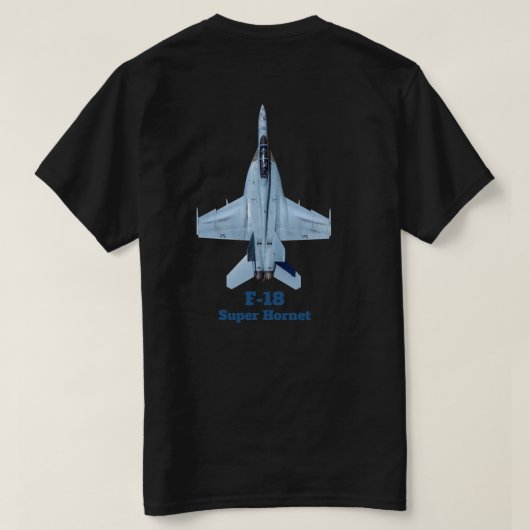 F-18 Super Hornet T-Shirt (Design Rückseite)