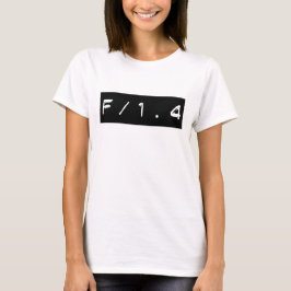 F/1.4 Selektiver Fokus T-Shirt