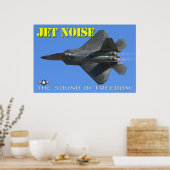 F-22 Jet Noise Poster (Küche)
