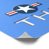 F-22 Jet Noise Poster (Ecke)