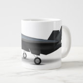 F-22 Jumbo-Tasse (Vorderseite Rechts)