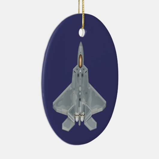 F-22 KERAMIK ORNAMENT (Rechts)
