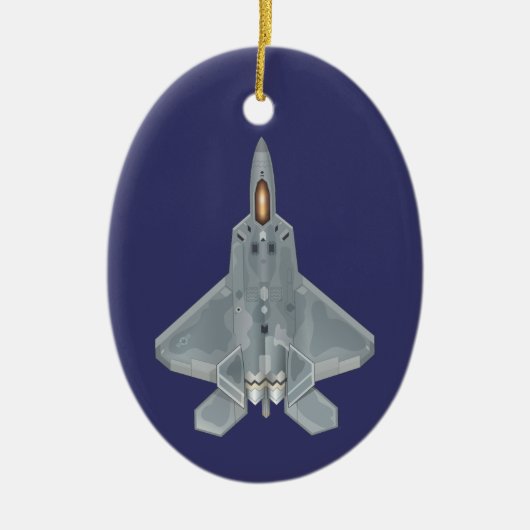 F-22 KERAMIK ORNAMENT (Vorne)