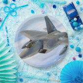 F-22 Militärjet des Raptors Pappteller (Party)