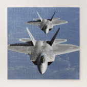 F-22 Raptor 5. Generation Stealth Fighter Jet Puzzle (Vertikal)