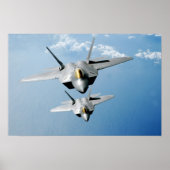 F-22 Raptor Aircraft Poster (Vorne)