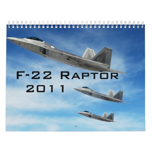 F-22 Raptor Calendar Kalender (Titelbild)