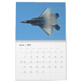 F-22 Raptor Calendar Kalender (Mär 2027)