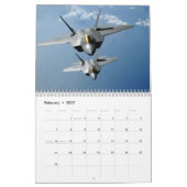 F-22 Raptor Calendar Kalender (Feb 2027)