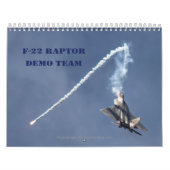 F-22 Raptor Calendar Kalender (Titelbild)