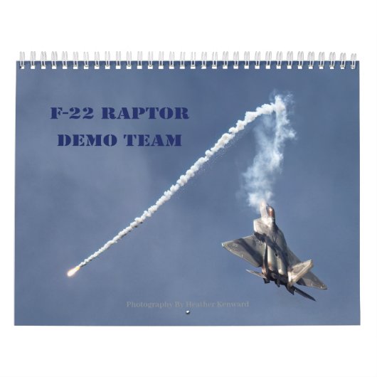 F-22 Raptor Calendar Kalender (Titelbild)